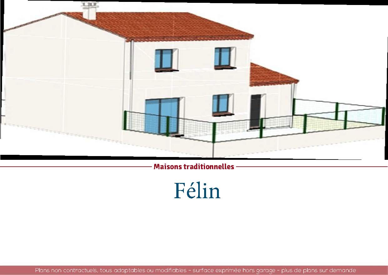 Plan de la maison Félin