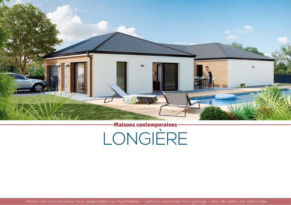 Plan de la maison Longière