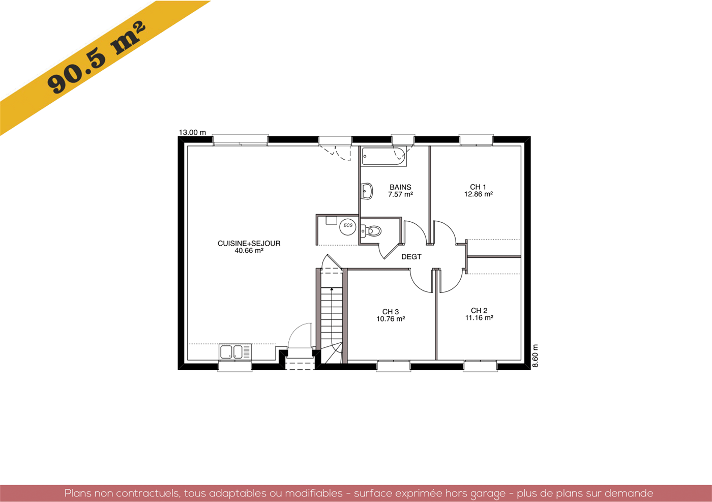 Plans et vues de la maison Aubetière Sud — planche 5 sur 5
