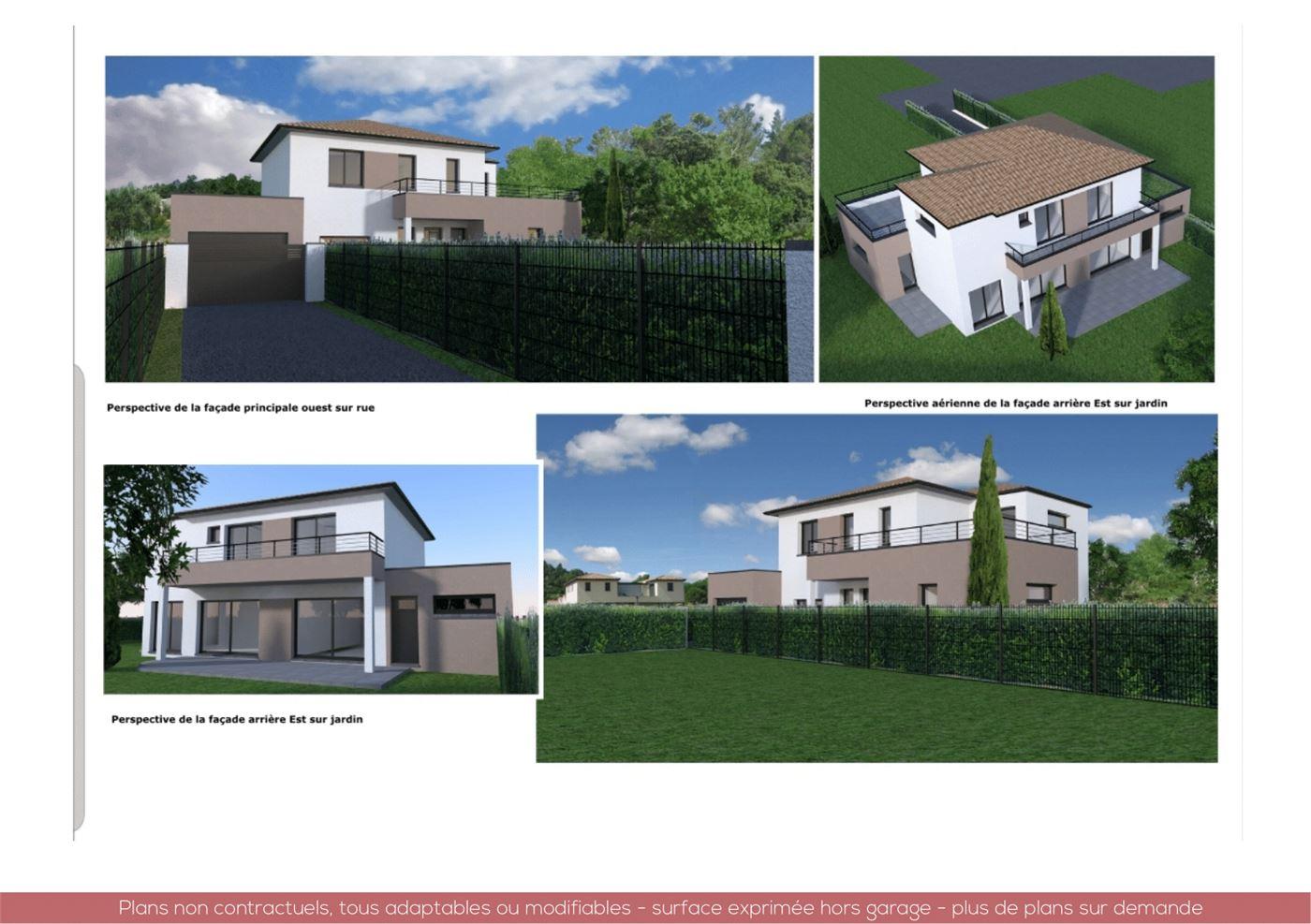 Plans et vues de la maison Berber — planche 1 sur 3
