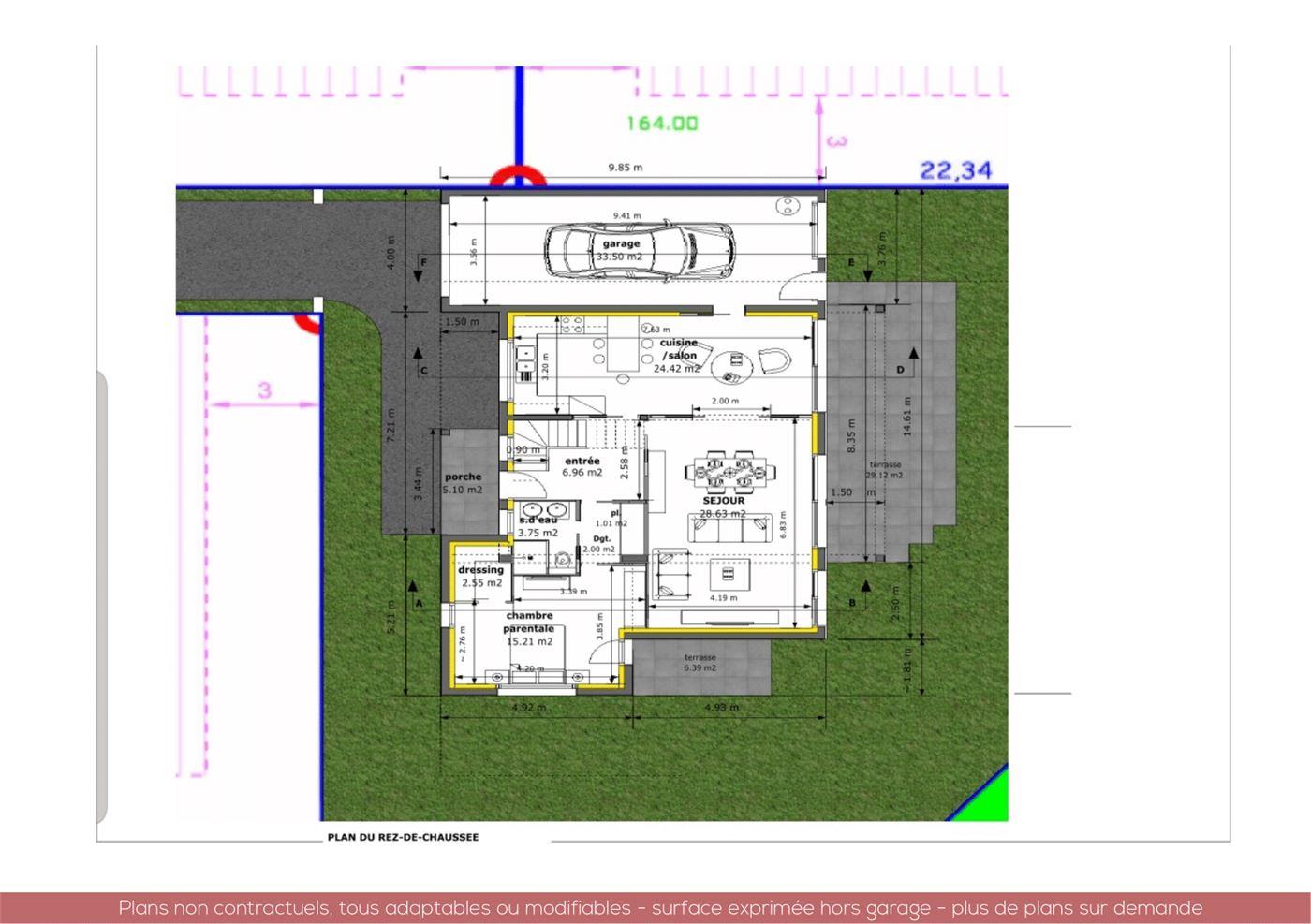 Plans et vues de la maison Berber — planche 3 sur 3