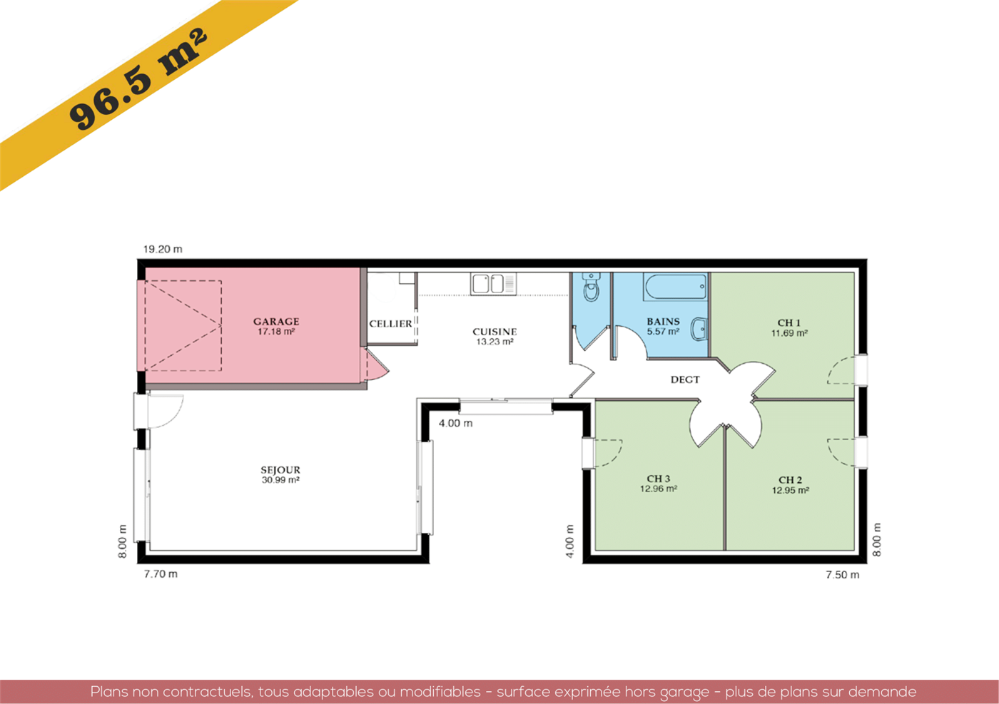 Plans et vues de la maison Longière — planche 1 sur 1