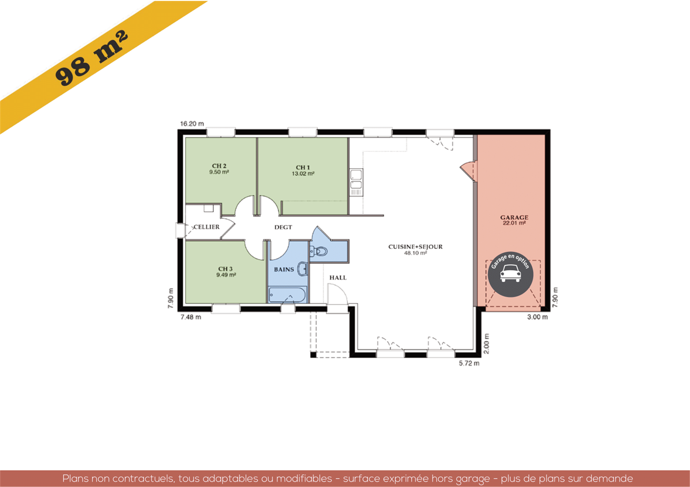 Plans et vues de la maison Mézière — planche 5 sur 6