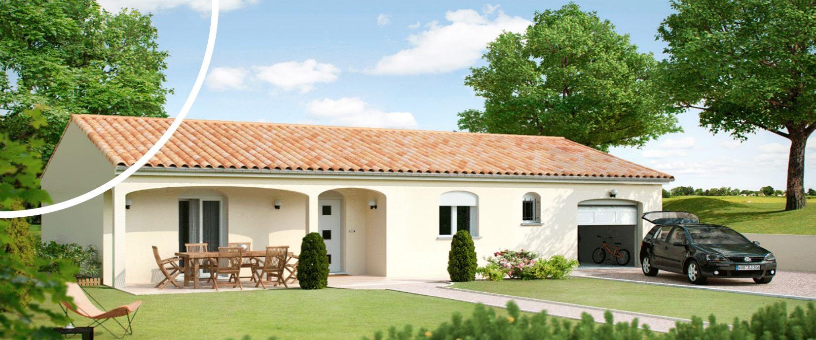 Maison traditionnelle Ménilière Sud avec galerie et tuiles canal